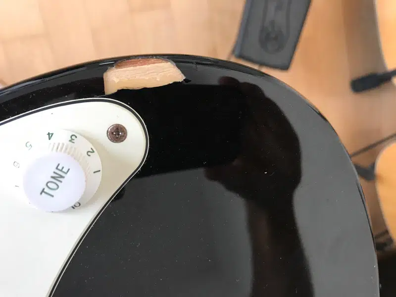 Gebrauchte Gitarre Kratzer